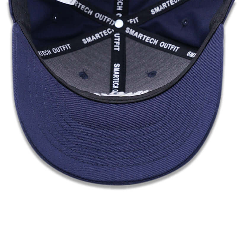 Navy Blue Cotton Baseball Cap - Smartech Outfit