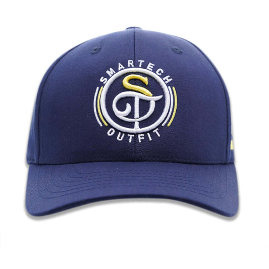 Navy Blue Cotton Baseball Cap - Smartech Outfit