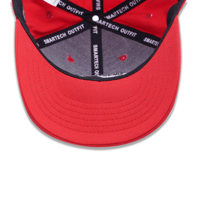 Red Cotton Baseball Cap - Smartech Outfit